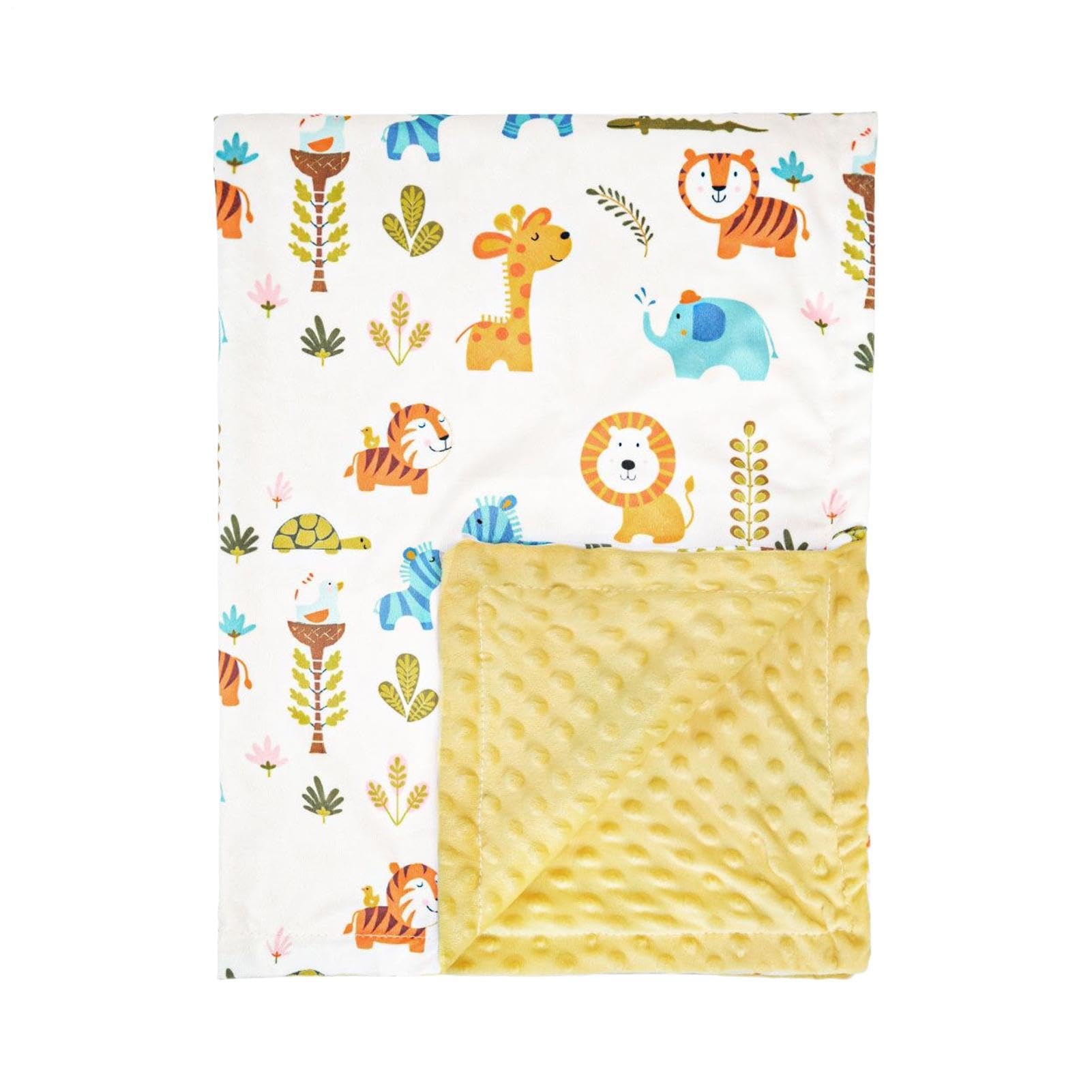 Couverture légère toutes saisons 71x101cm en tissu microfibre ultra doux pour lit enfant