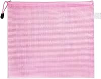 Vista 8 de Carpeta de documentos A5 de malla de plástico con cremallera para la escuela Oficina Viajes Bolsas de almacenamiento Amarillo