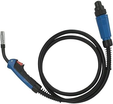 MIG/MAG Welding Torch, Complete CO2 Euro Connector Welder Torch, 200A 10Feet MIG Welding Torch