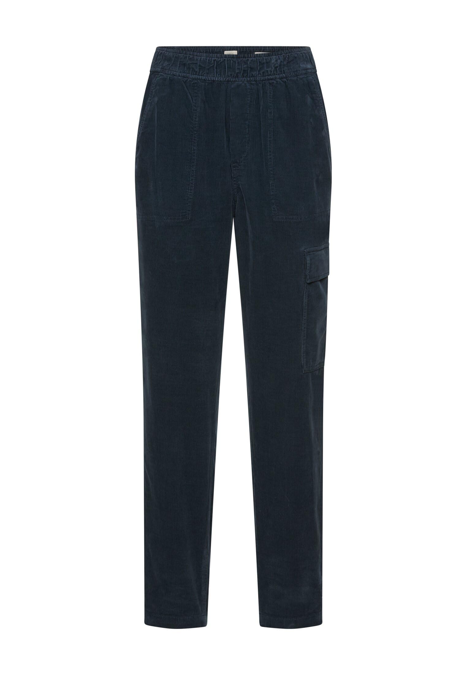 camel active Damen Cargo-Hose aus Reiner Baumwolle