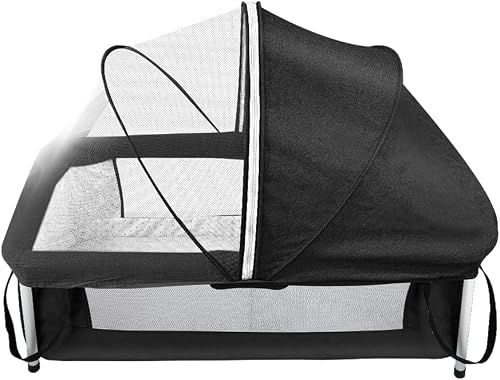 2 en 1 Parc Bébé & Lit Parapluie Pliable Willonin