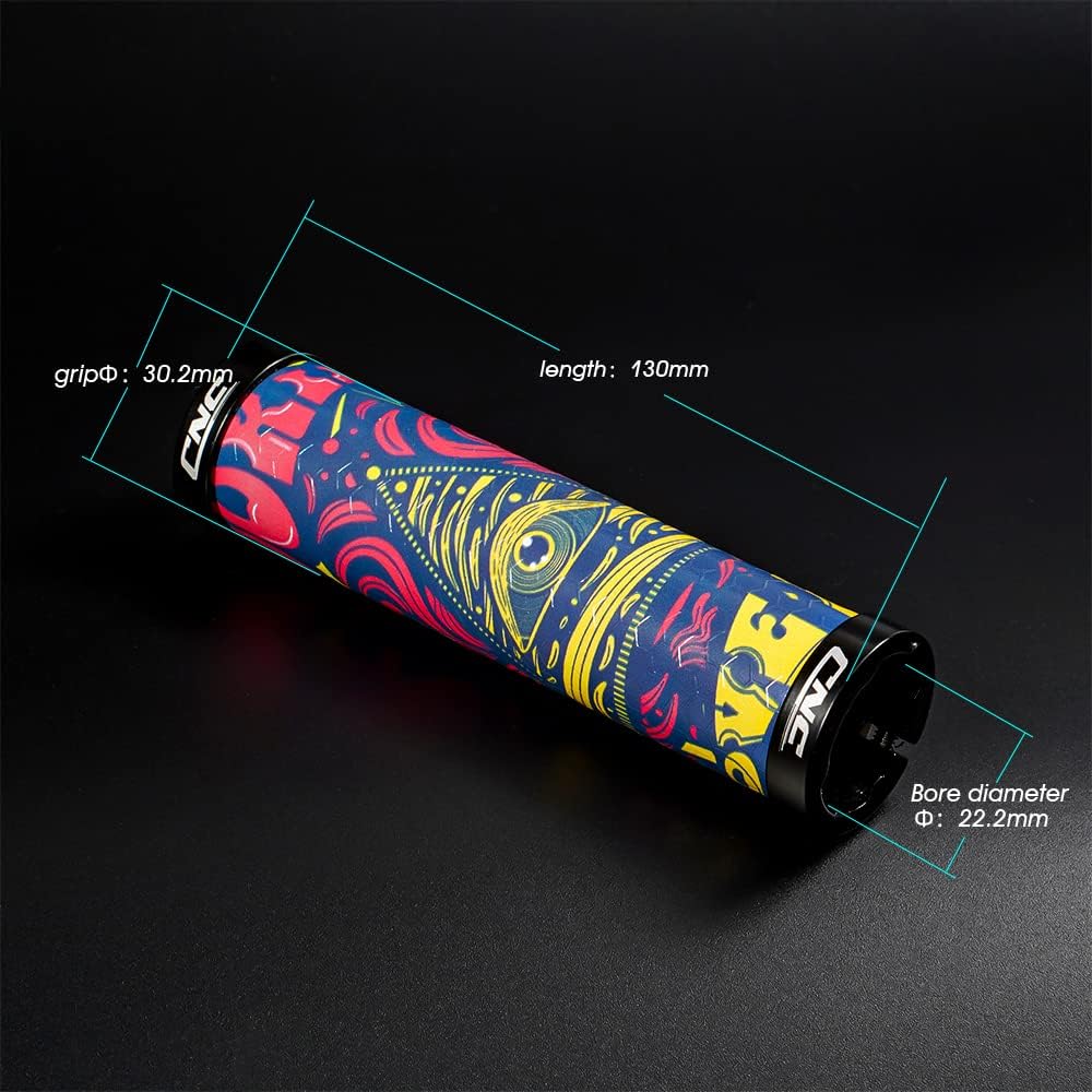 Chooee Silicone Bicycle Grips,Lock on Silica Gel Mountain Bike Handlebar Grips for MTB