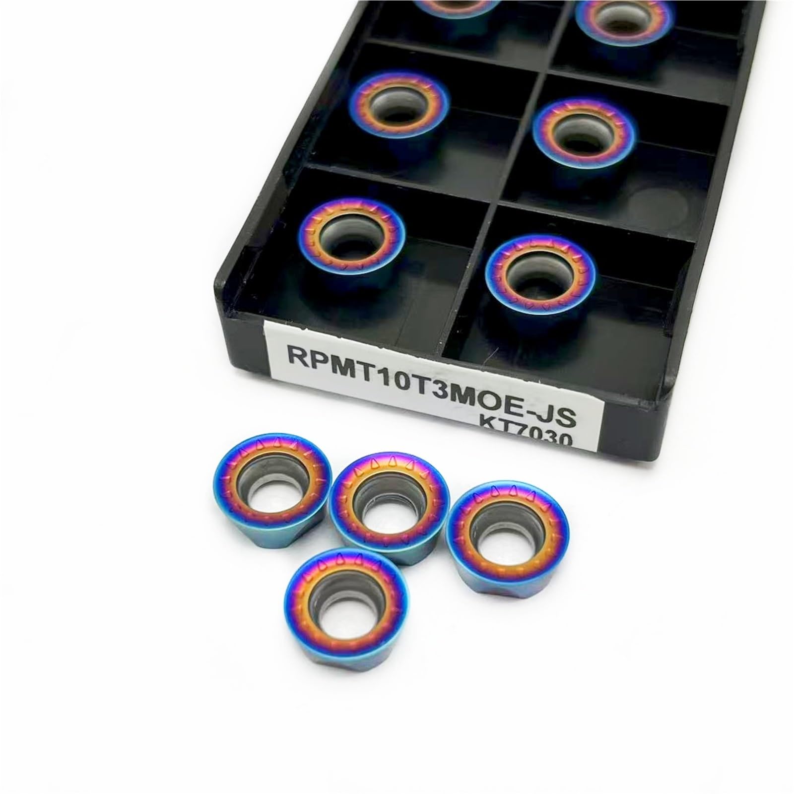 Inserts en carbure CNC RPMT10T3MOE-JS pour plaquettes de carbure CNC