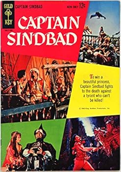 Comic Captain Sinbad (1963 Gold Key Comic) (Guy Williams photo cover) Book