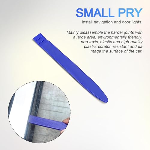 Miniatura 6 de Kit de herramientas de extracción de molduras automáticas, kit de herramientas de palanca de plástico sin arañazos, juego de extracción de clips