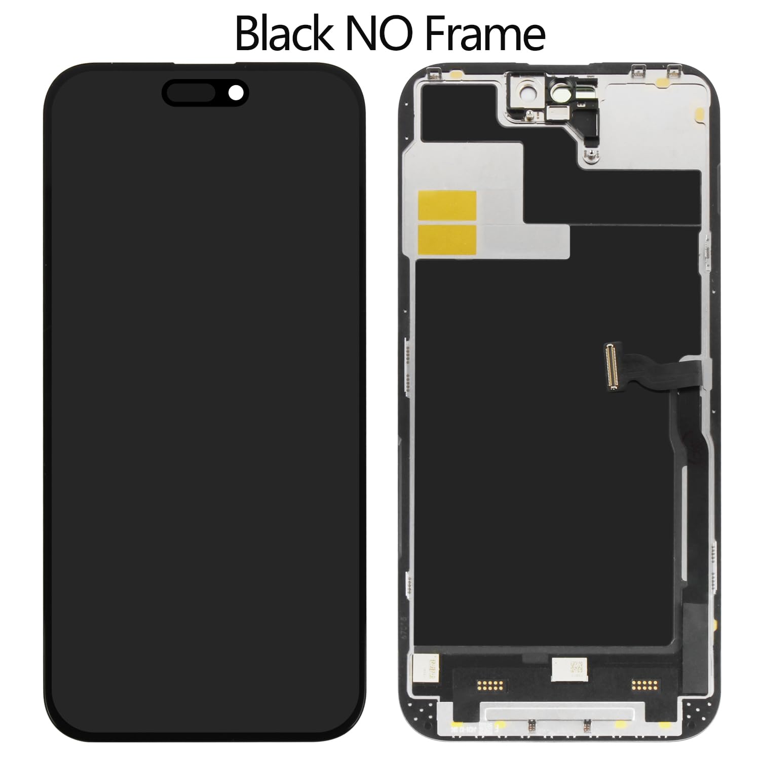 INCELL Schermo LCD per iPhone 14 Pro Max da 6,7 pollici, per iPhone 14 Pro Max A2894, A2651, A2893, A2895 3D Touch LCD Screen Display Digitizer Assembly Repair Kit (nero)