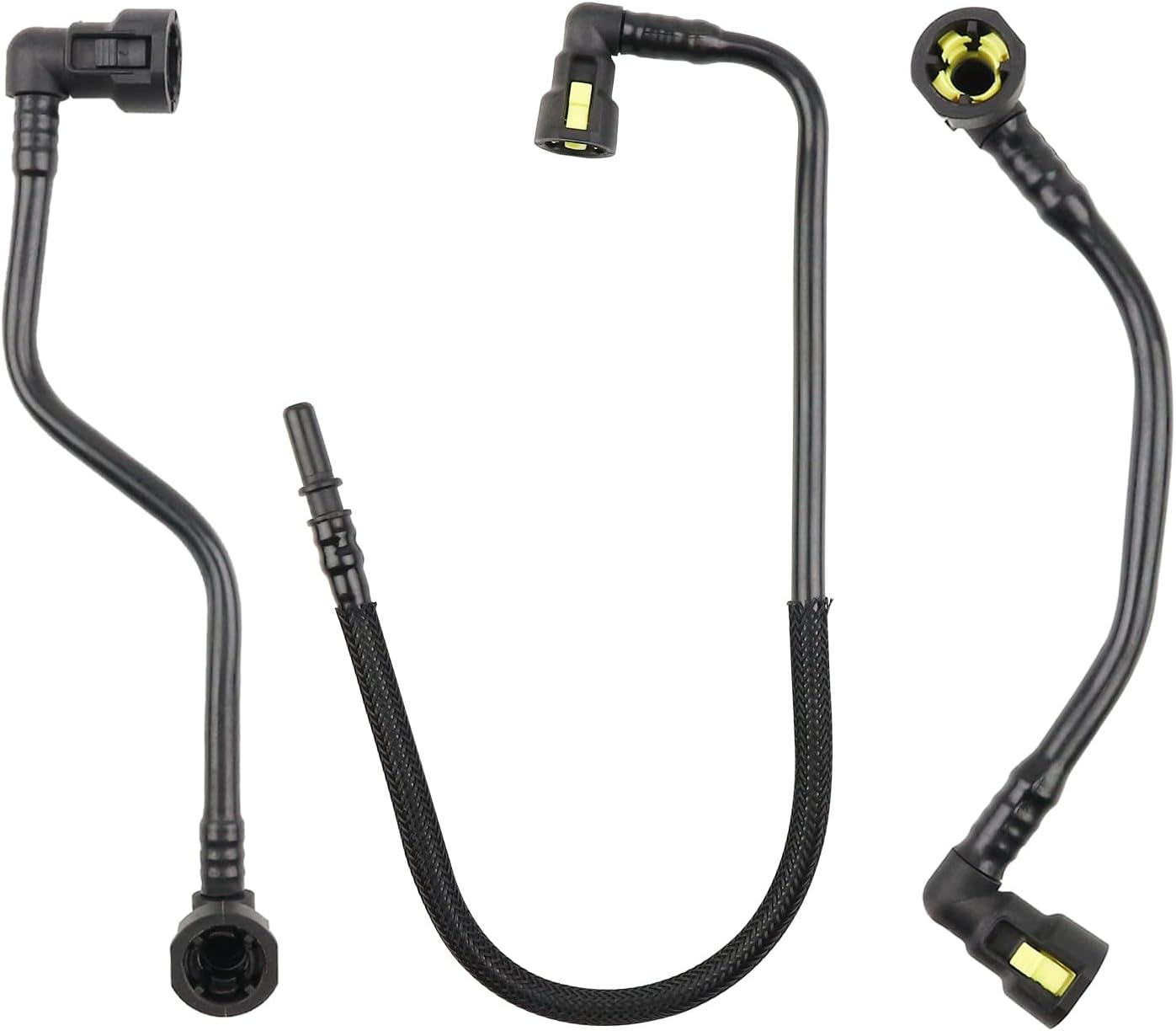 3PCS Fuel Line Hose and Fuel Filter Kit Compatible with Mercedes-Benz ML320 ML350 ML430 ML500 ML55 AMG 1998 1999 2000 2001 2002 2003 Replace 1634770701 1634702864 1634702964 1634703764
