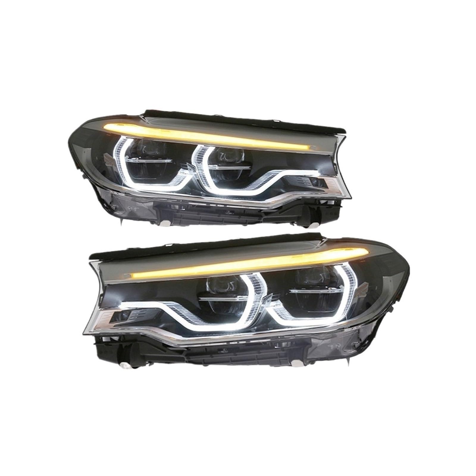 Lampada Fanale Posteriore Accessori auto per BMW G30 faro 2018-2020 530i 535i serie 5 G38 gruppo faro a aggiornamento luci anteriori per Plug And Play