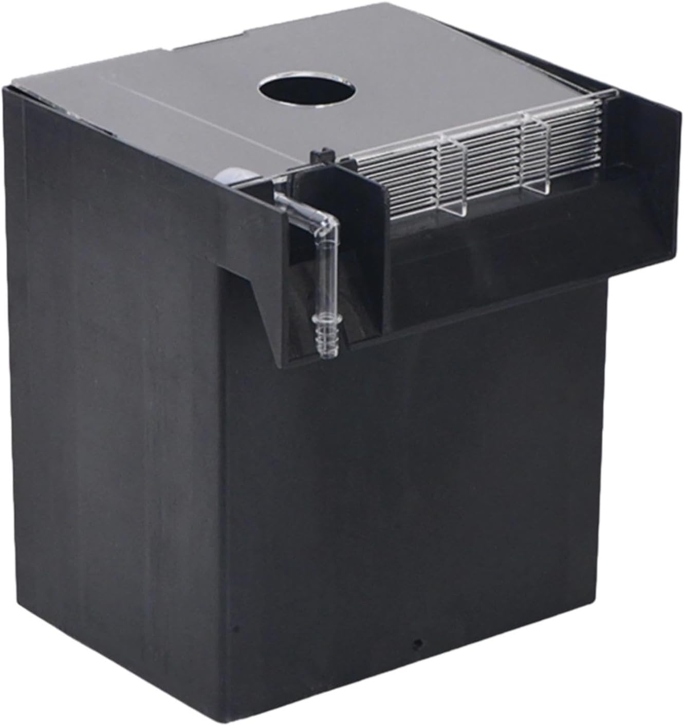 Aquarium Breeder Box Hatchery Easy to Install Separator Betta Hatching Fishes Fish Breeding Box Fish, Black