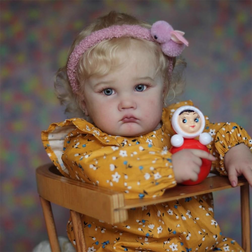 Bambola Reborn Realistica, 50 cm bambole reborn femmine, Bambole Reborn 20 pollici Neonato Reborn Femmina Bambolotto per Bambini dai 3 Anni