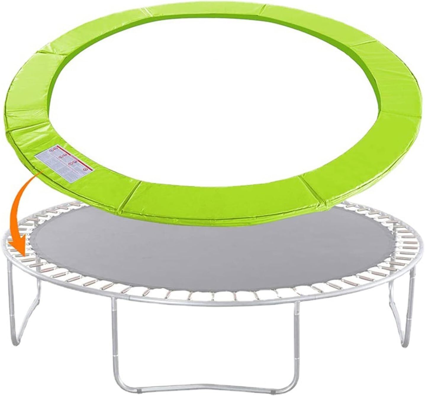 Copertura Protezione Per Trampolino - Cuscinetto Sicurezza Molle Interno/esterno - Foto 9