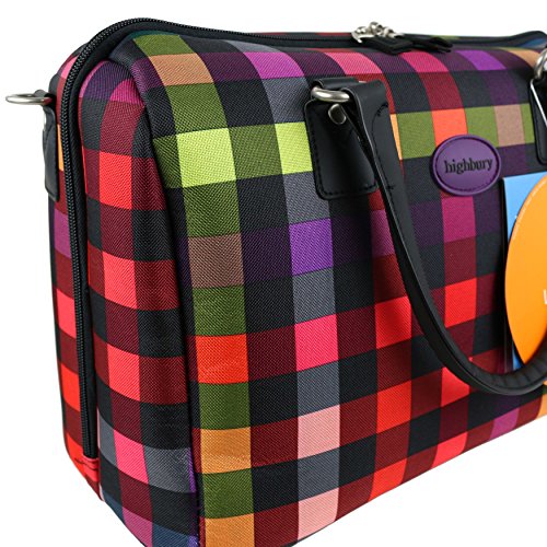 Ladies Mens *Cabin Approved* Weekend Holdall Bag by Highbury Multi-Box Travel (11 inch) - Image 4