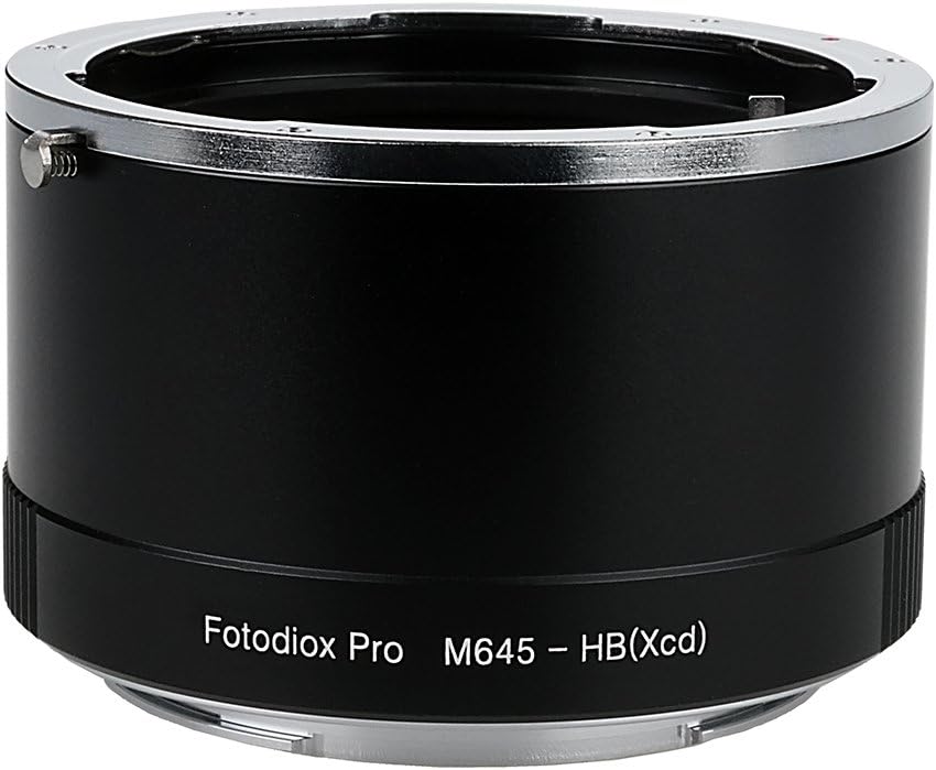 Pro Lens Mount Adapter, Mamiya 645 (M645) Mount Lens to Hasselblad XCD Mount Mirrorless Digital Camera Systems (Such as X1D-50c and More)