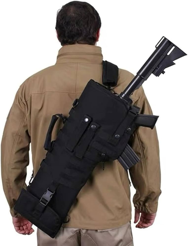 ライフル ケース ライフルバッグ 銃 ガン ショルダーバッグ Amazon.co.jp: ダブルショットガンケース、ショットガンバッグ