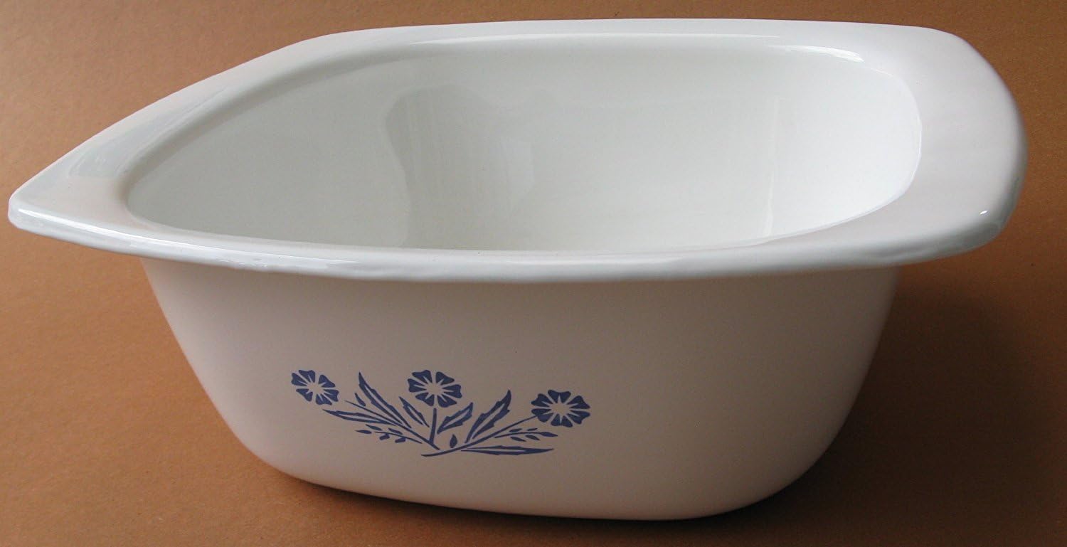 Corning Ware P-34-B 4-quart Blue Cornflower Dutch Oven Corningware Bake Dish - No rack or lid included