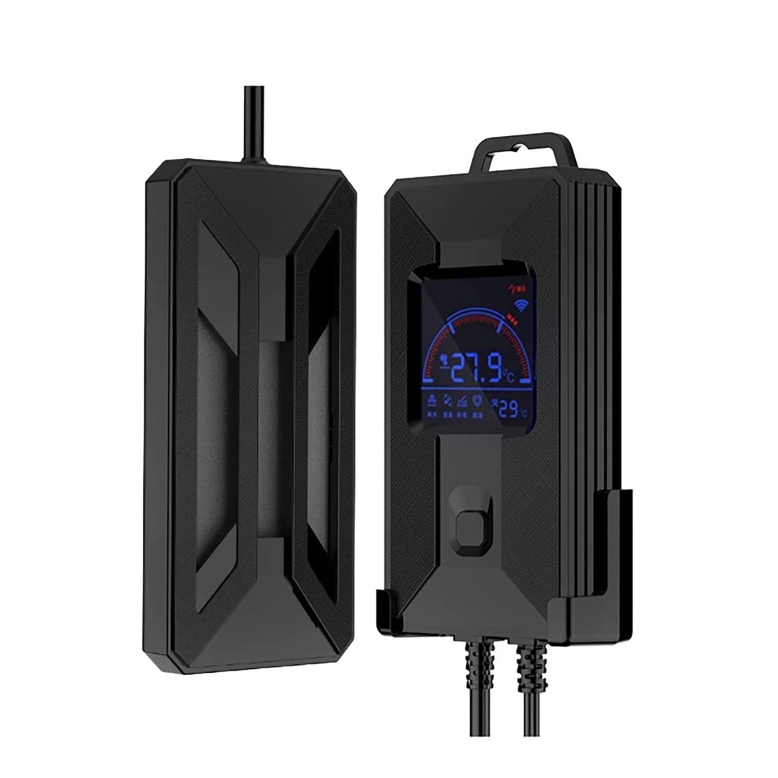 Riscaldatori per acquari a LED, regolabile, per acquario, con frequenza di riscaldamento ad alta potenza, 1000 W (300 W)