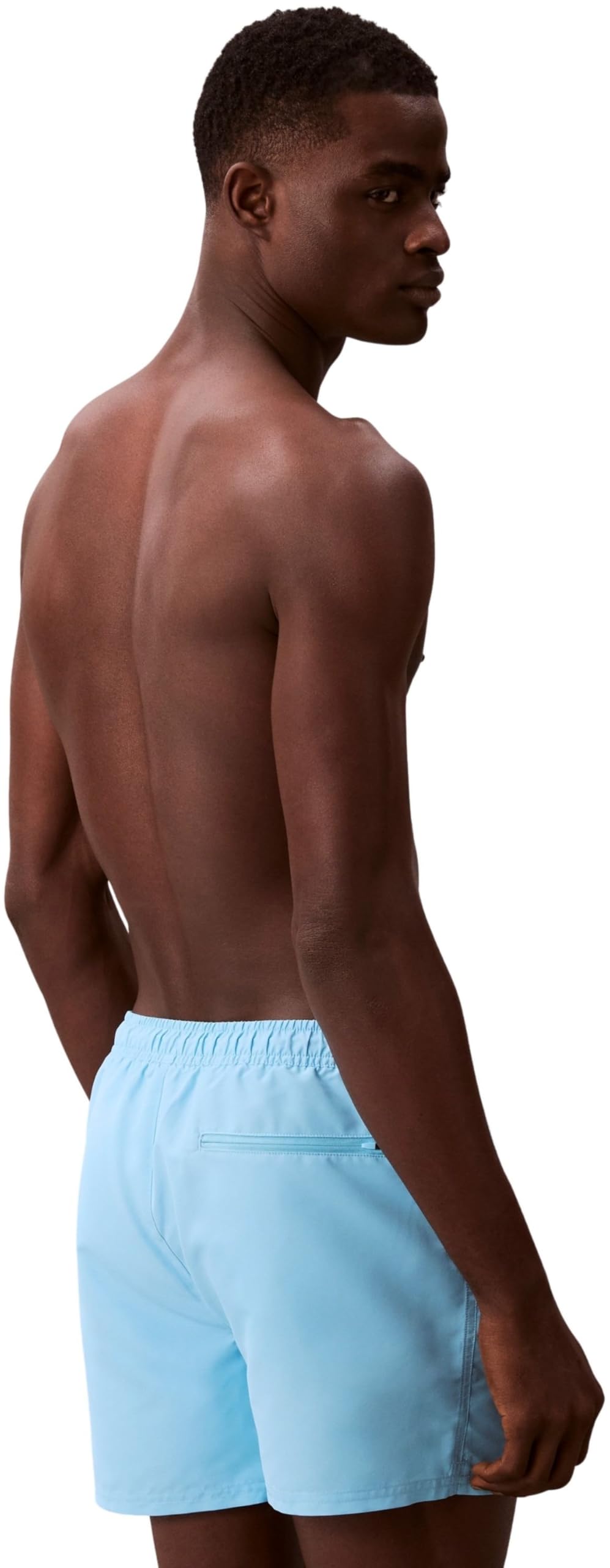 Calvin Klein Short Drawstring Lv00n61048 Pantalones de natación Hombre (Pack de 1)