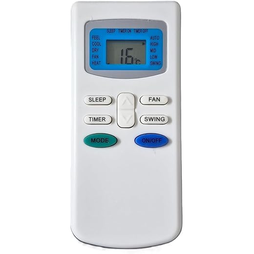 AC Remote Compatible for TCL Split/Window AC Remote 15 Ton