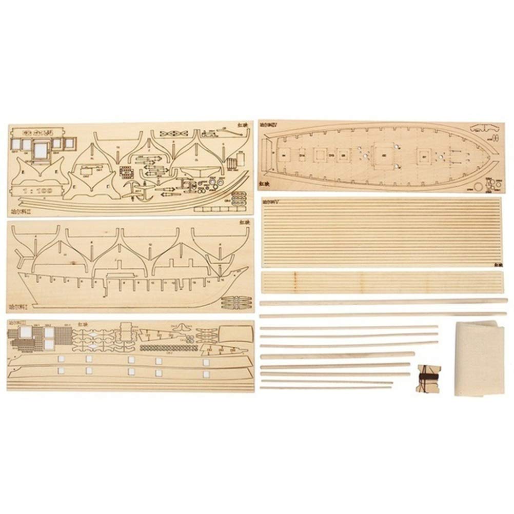 Voilier En Bois à LED, Modèle De Bateau à Voile, Décoration Pour La Maison, Style Méditerranéen, Accessoires De Décoration, Cadeau  15