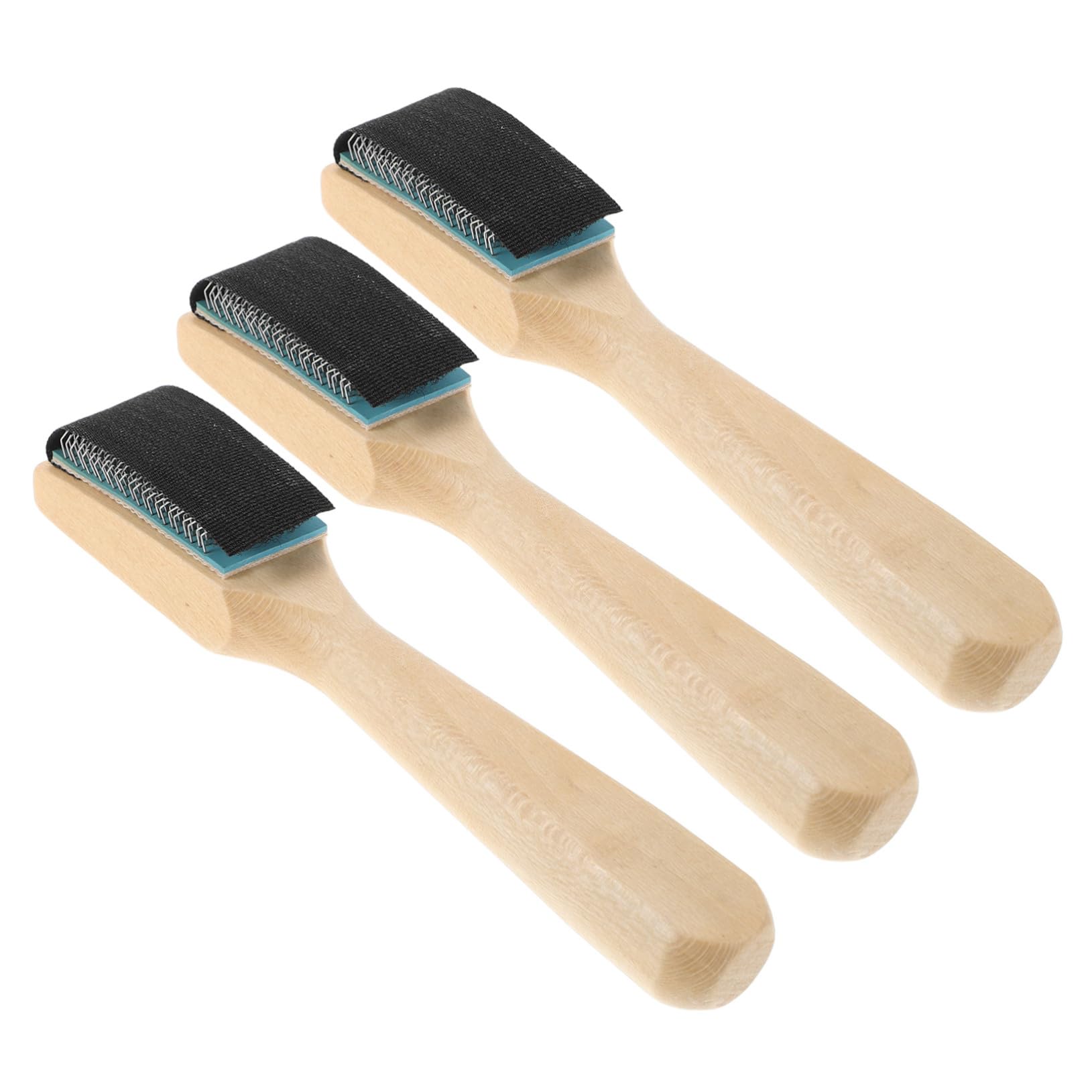 Cepillo Limpiador de Zapatos de Baile de Madera, 3 Piezas