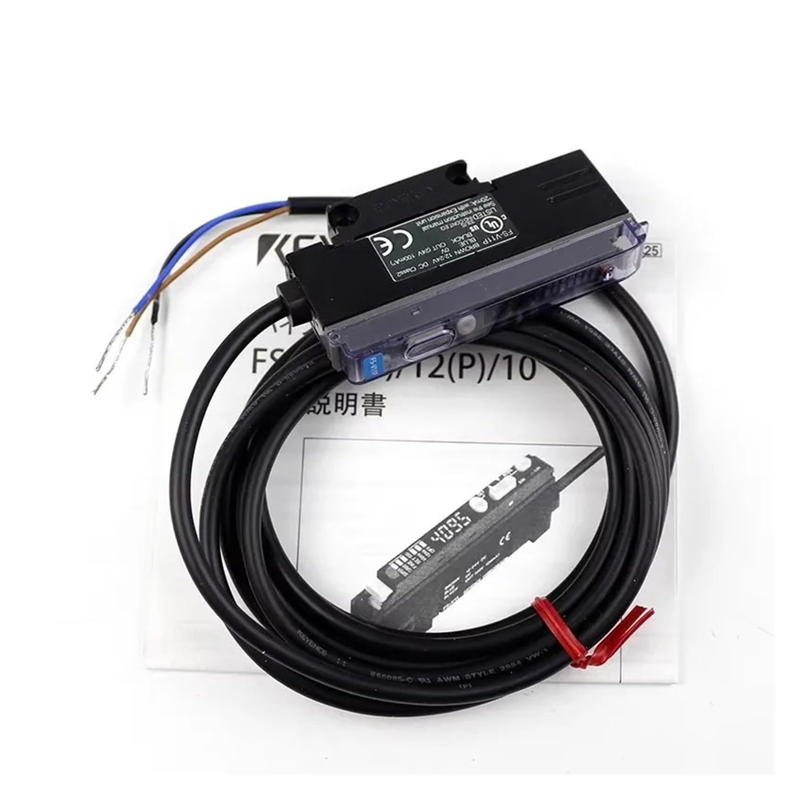 BRODEFUP DC12-24V FS-V11P Optical fiber amplifying sensor