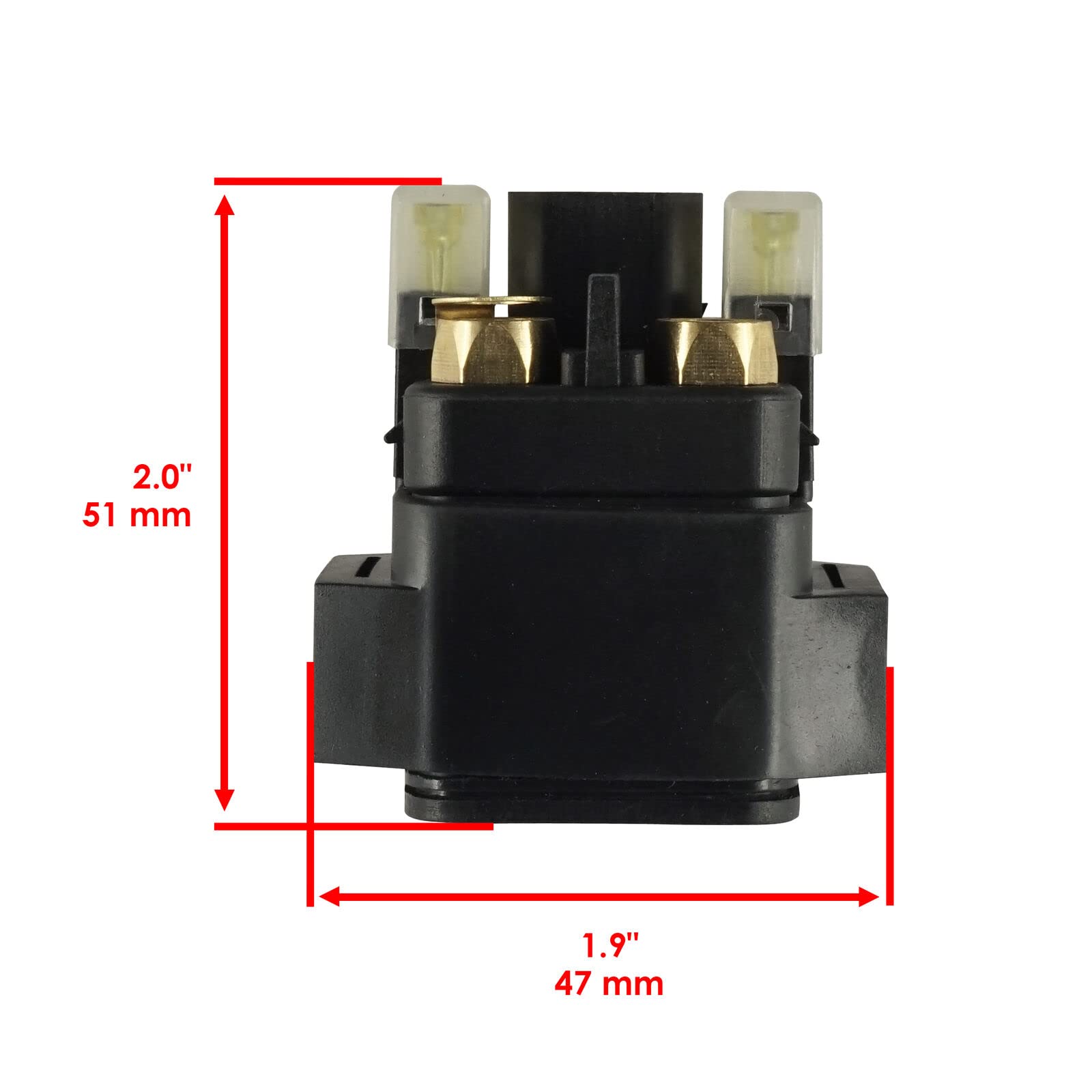 Starter Relay Solenoid For Yamaha Raptor 700 Caltric YFM700 (2006-2012 ...