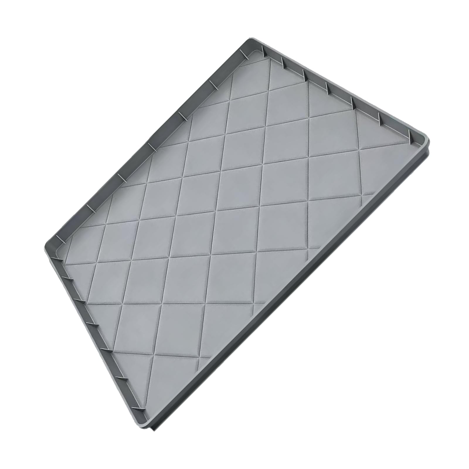 NRVTRE Sturdy 32x30 Inches Silicone Pad for Washer Dryer Set to Guard Floors From Flexible Machine Underlay Mat