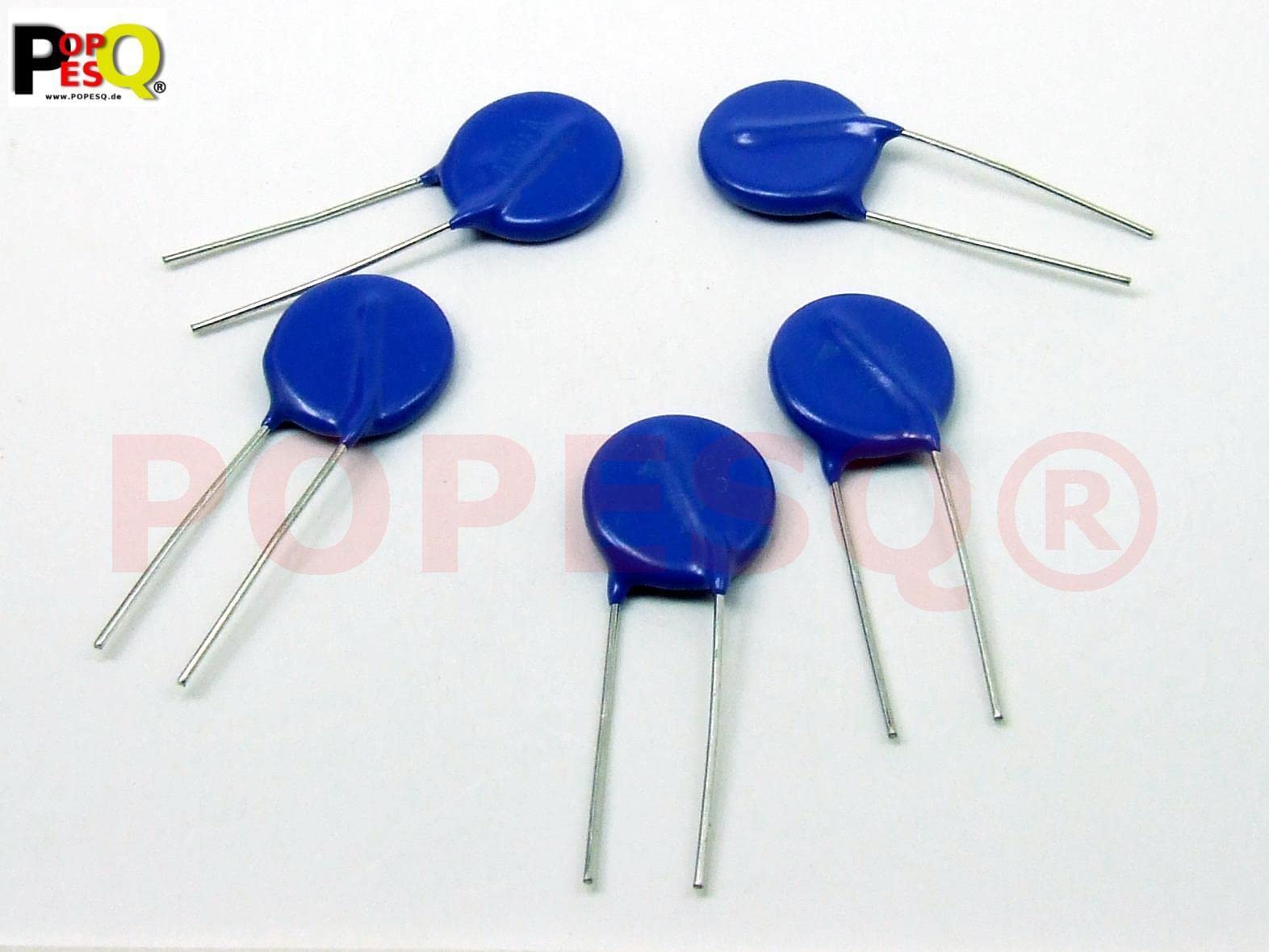 Varistor S20K300 Metalloxid - VDR 300V AC, 385V DC, Diametro 22.5mm, Passo 10mm - Foto 5