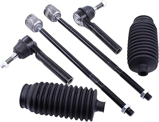 MOTOKU Front Inner and Outer Tie Rod Ends with Boot