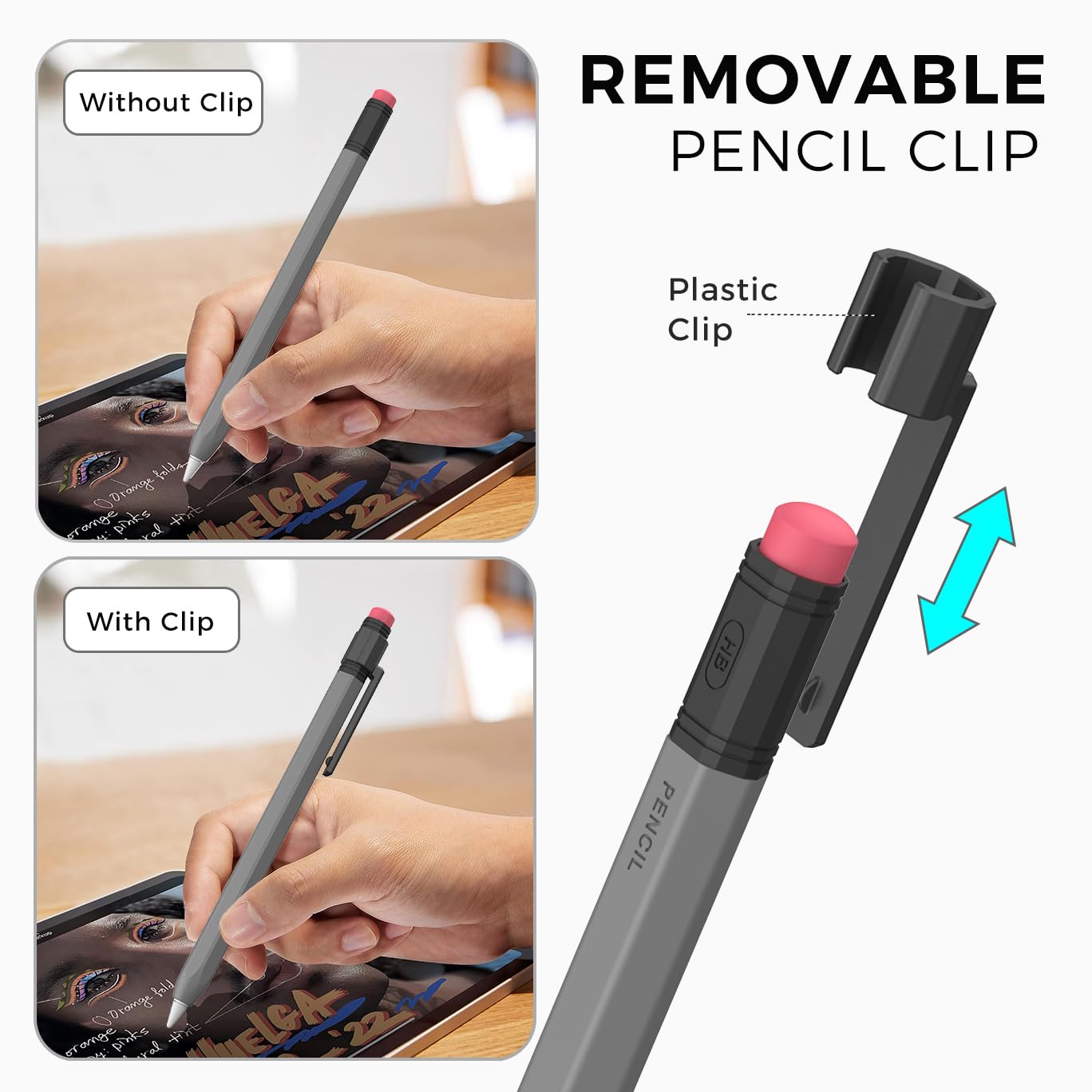 Amazon | TRONWIN Apple Pencil USB Cケース、シリコンスリーブ保護