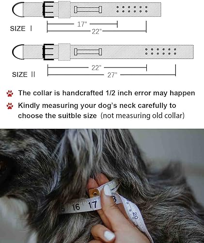 Miniatura 6 de Collar de perro para perros grandes, collares tácticos de 2 pulgadas de ancho con asa para perros de raza extragrande, camuflaje militar,