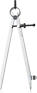 Mr. Pen- Professional Compass with Lock, 8 inch, Pencil Compass, Woodworking Compass, Compass for Geometry, Wing Divider, ...