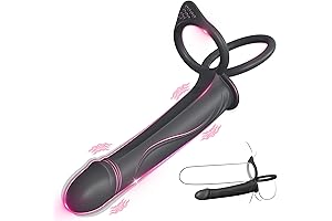 Vibrating Double Dildo for Couples: Pleasure Extravaganza