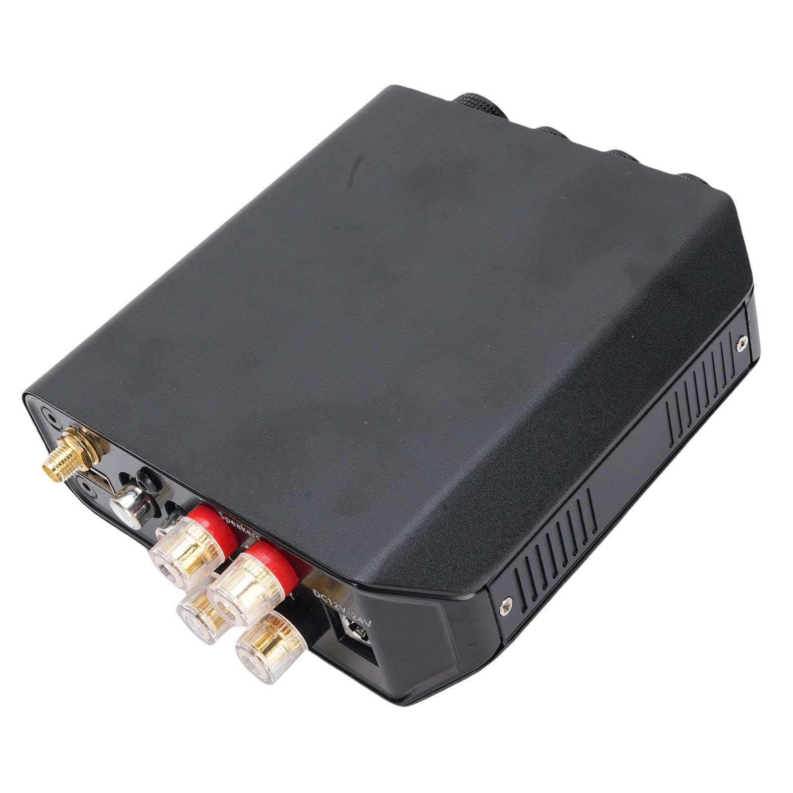 Fafeicy TPA3116 Amplificador Digital Estéreo de Alta Fidelidad de 2.0 Canales 50W + 50W Bluetooth 5.4 para Altavoces Pasivos Cine en Casa con USB AUX Caja de Aleación de Zinc (Enchufe de la UE)