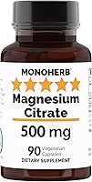 Vista 1 de Citrato de magnesio 500 mg, 90 cápsulas veganas