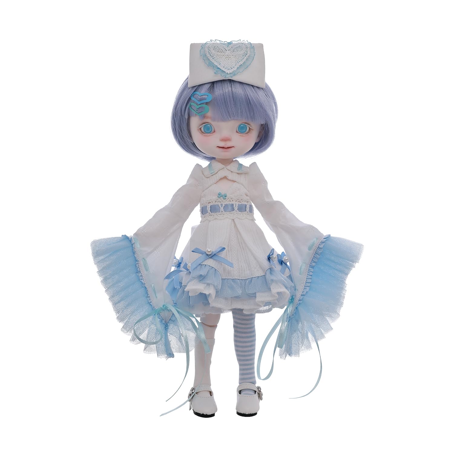 Oueneifs 1/6 Gogobjd Fullset B BJD Doll Resin Toy for 15+ Years Old(Blue)