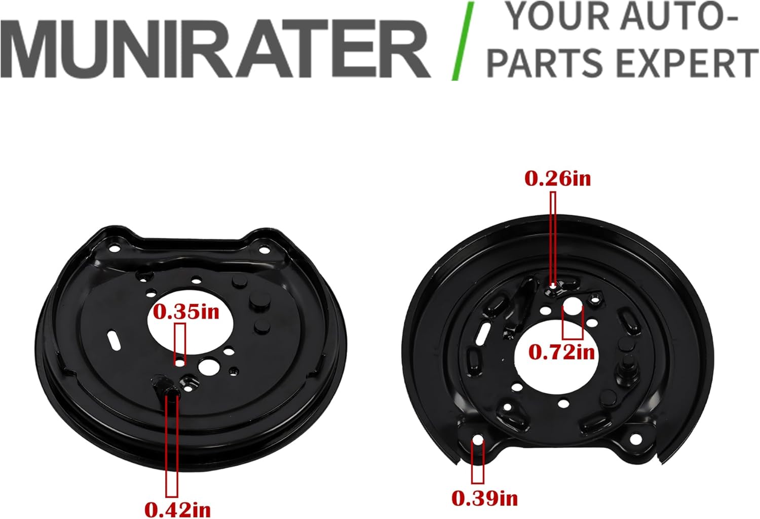 munirater Rear Parking Brake Assembly Replacement for Forester 1992-2008 Replacement for Legacy 1995-1997