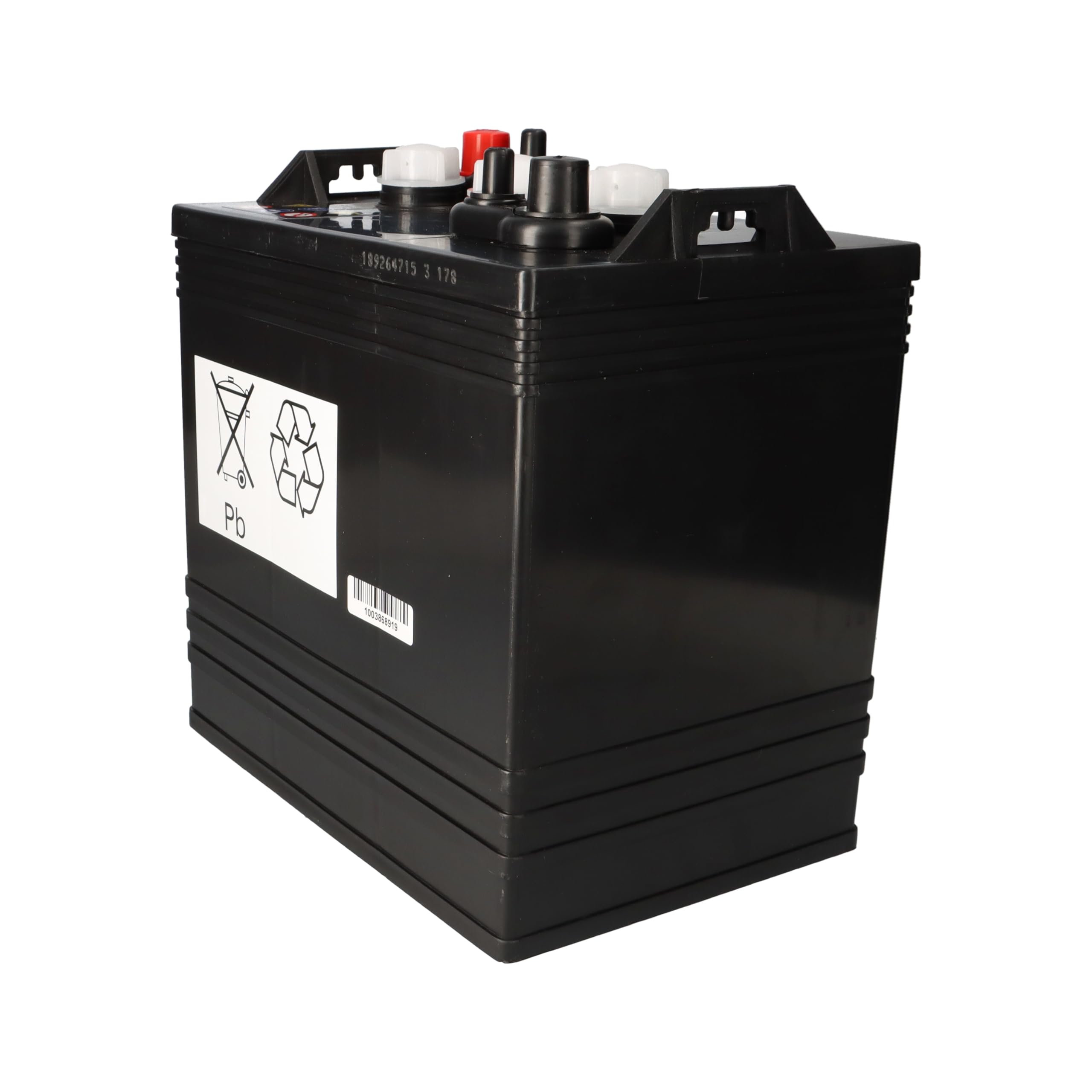 Akkuman.de Akkutechnik vom Fachmann Batteria di alta qualità 6 V 225 Ah Deep Cycle in set da 2 pezzi, alimentazione affidabile per piattaforme di lavoro, macchine per la pulizia e altro ancora