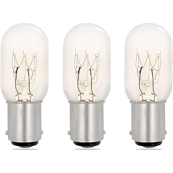 SCNNC N hmaschinenlampe B15 Bajonett T22 Dimmbar AC220-240V Leuchtmittel N hmaschine N hmaschinenaufs tze 150LM B15d N hmaschinen Lampe f r N hmaschine 3 St ck