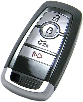 OEM Electronic 4-Button Keyless Entry Smart Proximity Remote Key Fob Compatible with 2022-2024 Ford Lightning FCC ID M3N-A3C054338, P/N 164-R8303