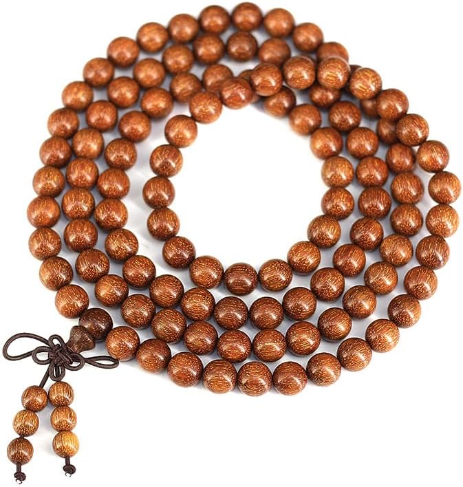 黄金小叶紫檀360度爆满真金星佛珠手串 尼泊尔紫檀沉水级爆金星(葫芦款8MM*108颗)