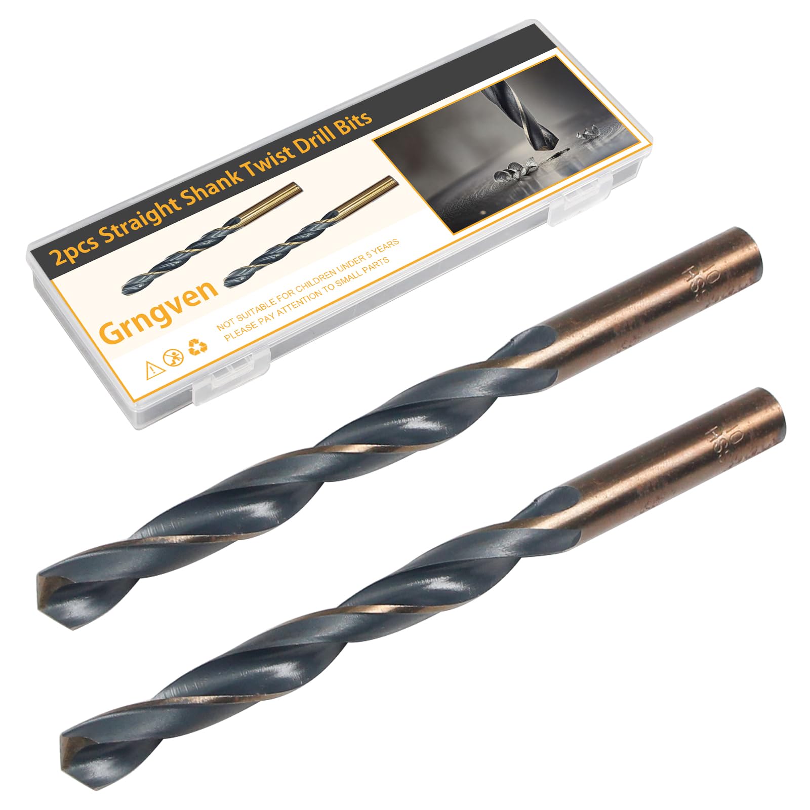 7mm Drill Bits - High Speed Steel, 2 Pack -7 7mm Drill Bits - High Speed Steel, 2 Pack -7