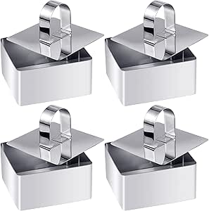 Stampo Per Torta Rettangolare Regolabile PTJJXA - Divisorio Incluso, Acciaio Inox, Regolabile 28-53cm X 18-34cm - Foto 7