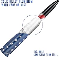 Vista 5 de Antena de bala para auto y camión con tapas de válvula para F150 F250 F350 Super Duty Raptor Dodge Ram 1500 2500 3500, accesorios para camiones Negro