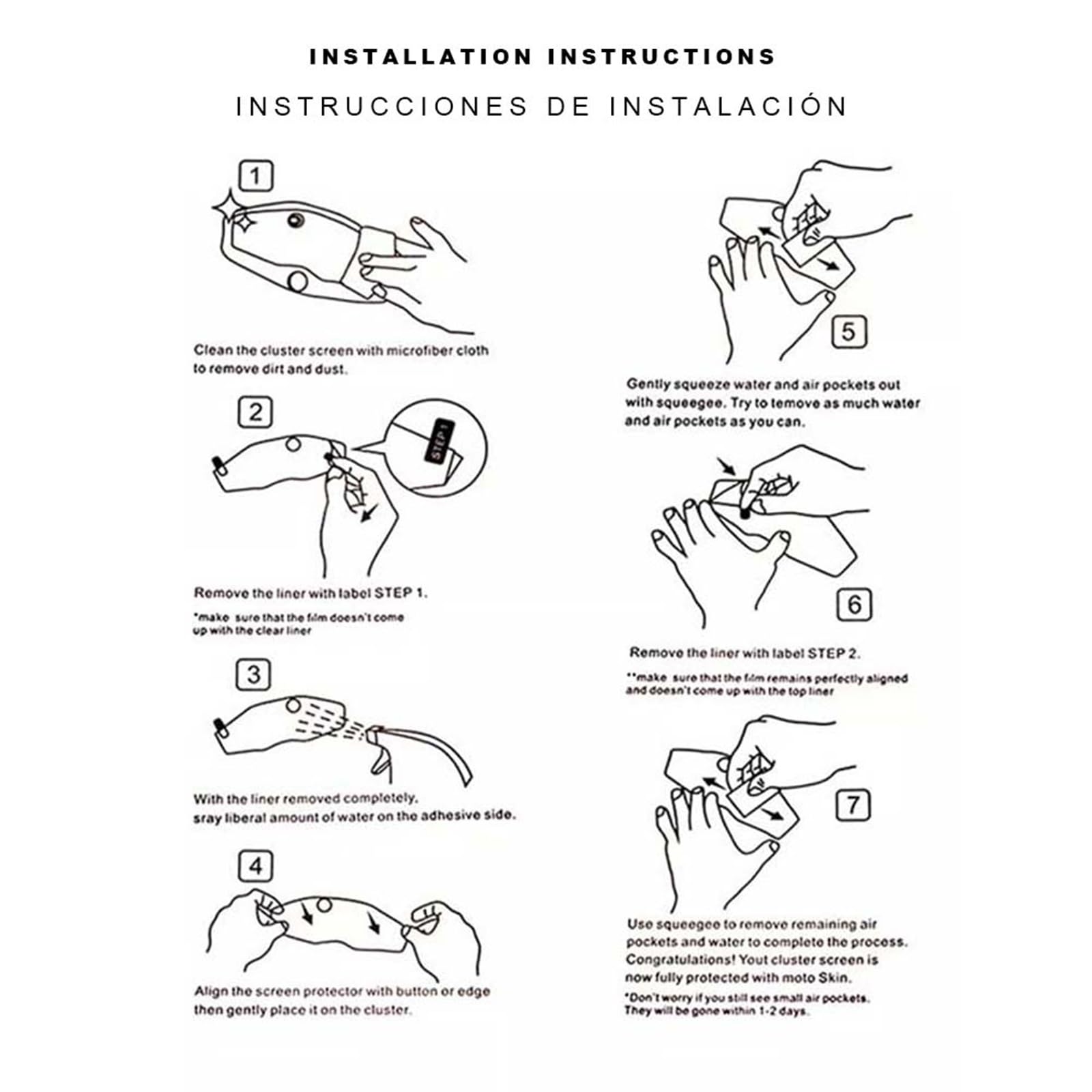 Pellicola Protettiva TPU Per Cruscotto Yamaha TMAX 560 2023 - Anti-Graffio, Trasparente, 2 Pezzi - Foto 7