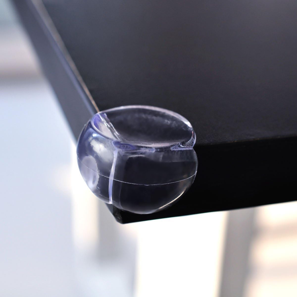 Cunina Corner Protector, 8-pack Transparent Baby Proofing Safety Corner Edge Guards, Furniture Table Sharp Corner Guard Protectors Bumper for Baby Child Kids