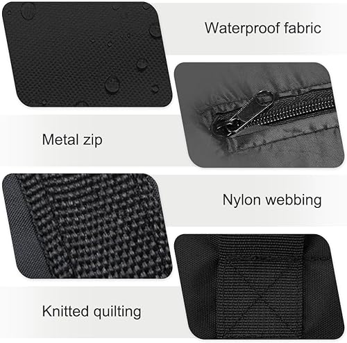 Miniatura 5 de Bolsa de almacenamiento para árbol de Navidad, organizador de bolsas de almacenamiento para árboles de Navidad, contenedor extra grande para árbol