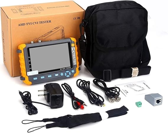 カメラテスターIP 8MP CCTV カメラテスターモニター ADH CVI TVI CVBS 4 In1 セキュリティカメラ HD 同軸テスター VGA 入力 CCTV テスターミニモニター