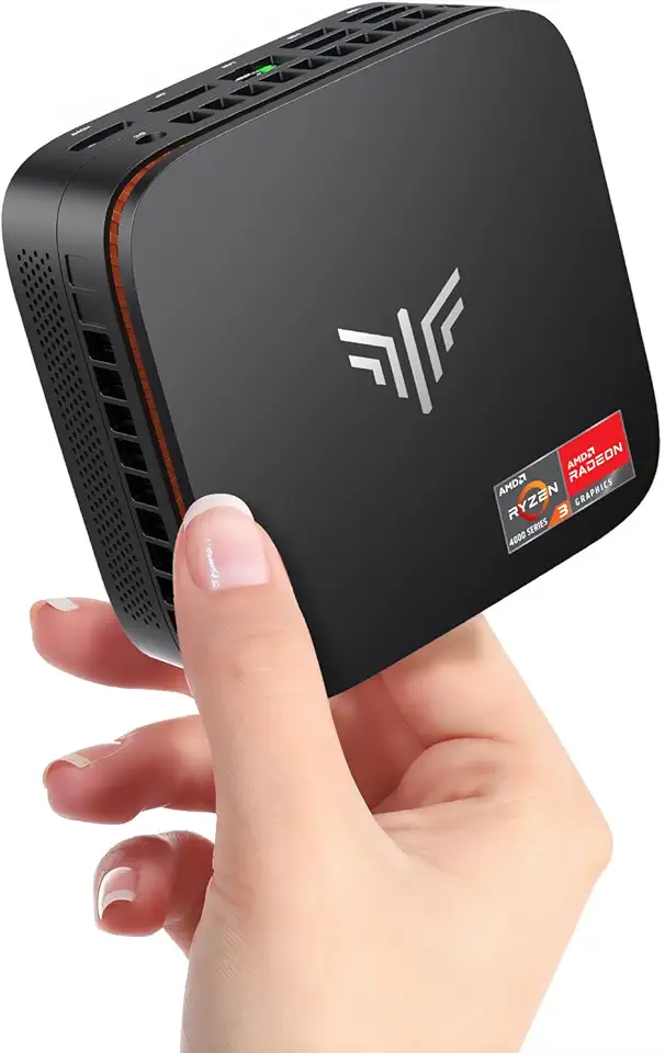 KAMRUI Essenx E1 Mini PC, computador pequeno Twin Lake-N150 até 3,6 GHz (N100 atualizado), mini computador desktop 8GB DDR4 256GB SSD, 2.4G/5.0G WiFi, BT, 4K para negócios, casa, escritório