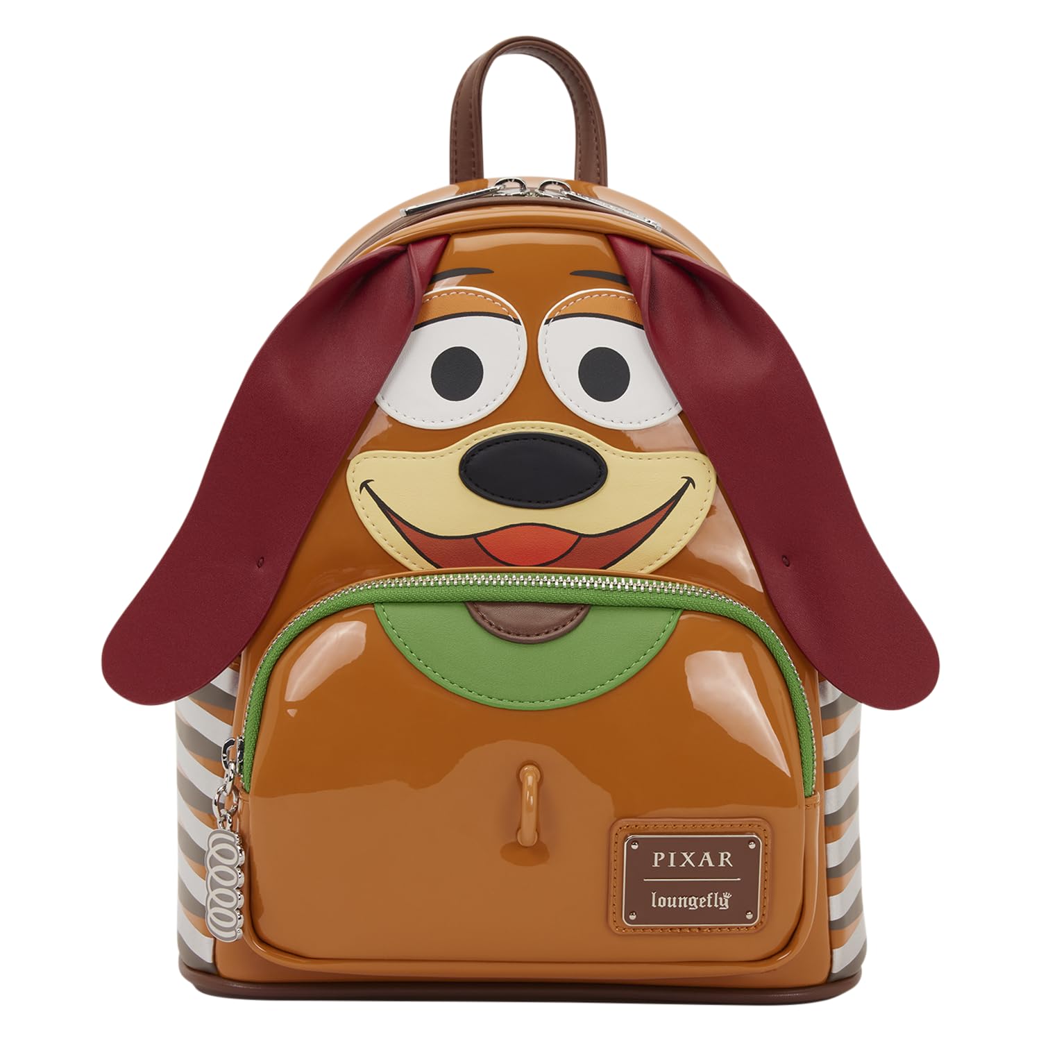 Loungefly ディズニーピクサー トイストーリー サウンド付き リュック Amazon.com: Loungefly Toy Story Slinky Dog Cosplay Mini Backpack